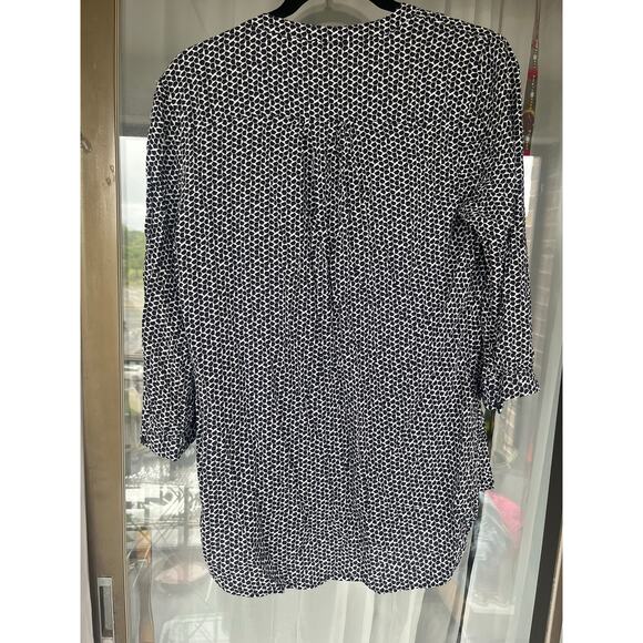 Tory Burch Button Up Tunic Size M - Picture 4 of 7